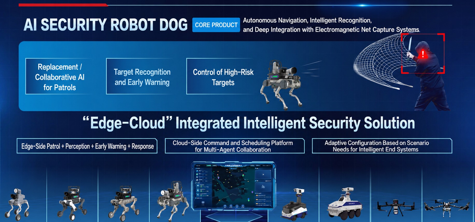 Smart Inspection Series quadruped robots